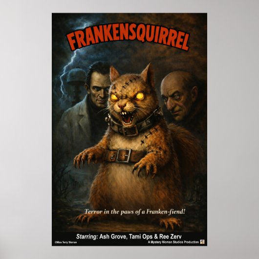 Frankensquirrel ポスター (正面)