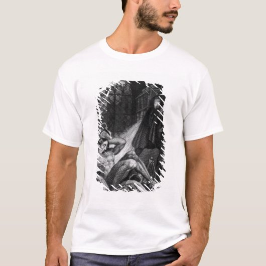 「Frankensteinからのイラストレーション Tシャツ (正面)