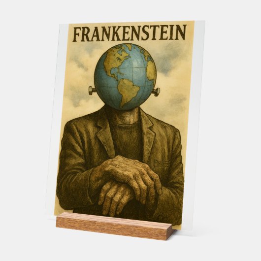 FRANKENSTEIN Acrylic Sign アクリルサイン (傾斜)