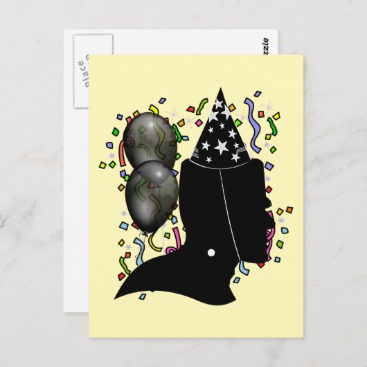 Frankenstein Birthday ポストカード (正面/裏面)