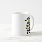 Frankenstein Fists Funny Soccer Stuff  コーヒーマグカップ (正面右)