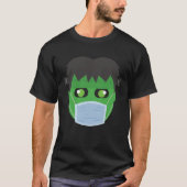 Frankenstein Mask    Halloween 2020 Quarantine Tシャツ (正面)