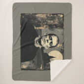 Frankenstein Monster Halloween シェルパブランケット (正面)