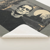 Frankenstein Monster Halloween シェルパブランケット (3/4)