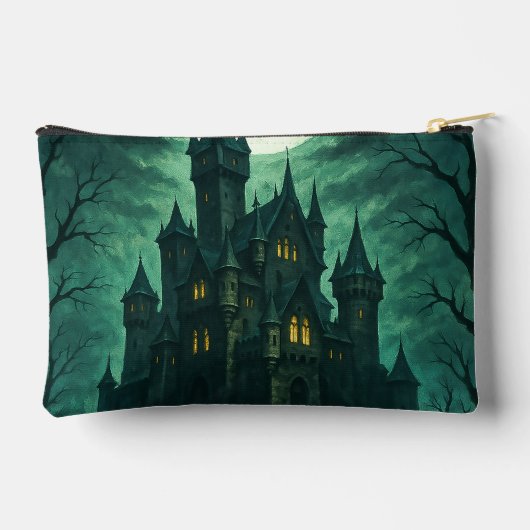 Frankenstein Monster Zippered Pouch アクセサリーポーチ (裏面)