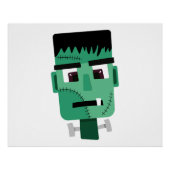 Frankenstein Monster's Head ポスター (正面)