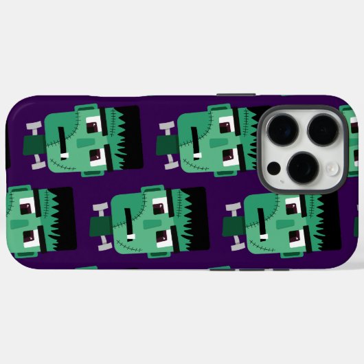 Frankenstein Monster's Head Case-Mate iPhoneケース (裏面 (横))