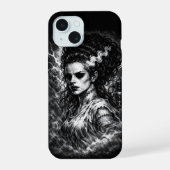 Frankenstein’s Bride — Resurrected by BurnsInHell iPhone 15ケース (裏面)