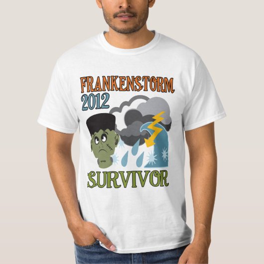 Frankenstormの2012年の生存者 Tシャツ (正面)