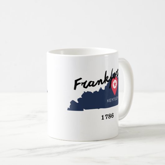Frankfort coffee mug コーヒーマグカップ (正面右)