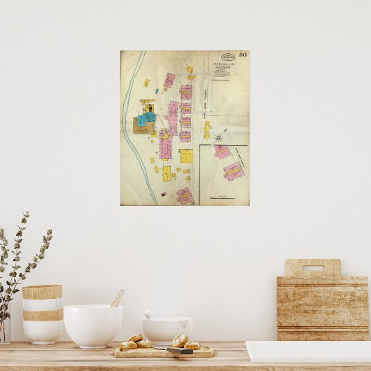 Frankfort, Kentucky 12 ポスター (キッチン)