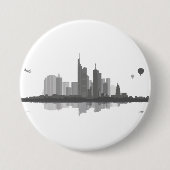 Frankfurt am Main Button / Anstecker / Pin 缶バッジ (正面)