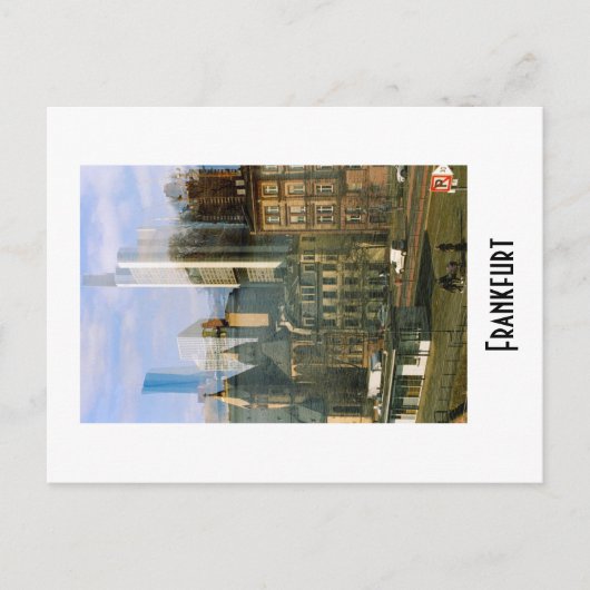 Frankfurt Postcard ポストカード (正面)