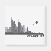 Frankfurt Skyline Kühlschrank Magnet マグネット (正面)