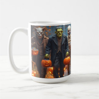 Frankie and Friends, Halloween Coffee Mug コーヒーマグカップ