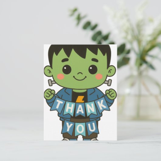 Frankie Boo Crew "Thank You"カード ポストカード (スタンド正面)