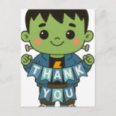 Frankie Boo Crew "Thank You"カード ポストカード (正面)