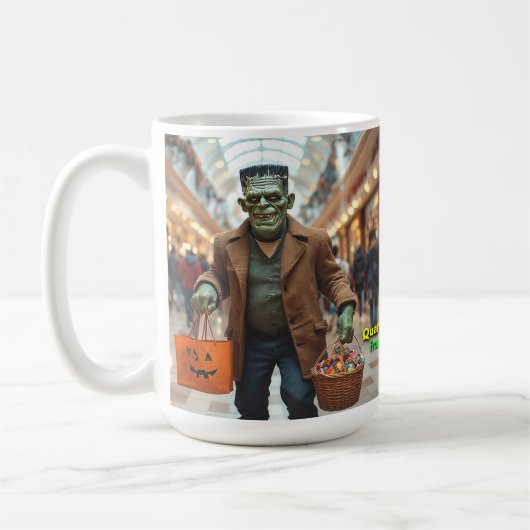 Frankie Goes Shopping Mug コーヒーマグカップ (左)