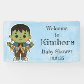 Frankie’s Baby Shower Welcome Sign   横断幕 (横)