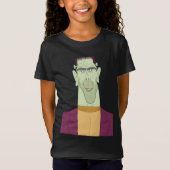 Frankie's Alive! Modern Cartoon Halloween Monster Tシャツ (正面)