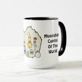 Franklin County, VA Moonshine Capitol Mug マグカップ (正面右)