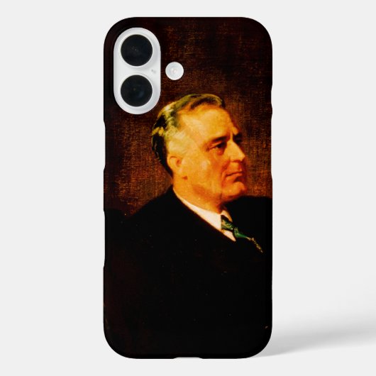 Franklin D. Roosevelt、FDR不況プレジデント Case-Mate iPhoneケース (裏面)