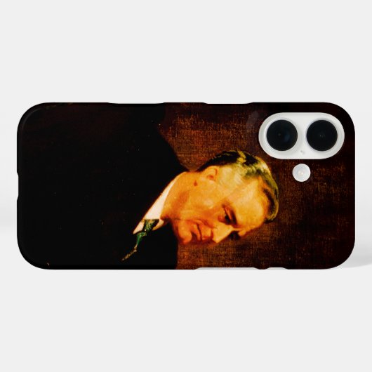 Franklin D. Roosevelt、FDR不況プレジデント Case-Mate iPhoneケース (裏面 (横))