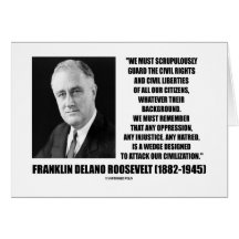 Franklin Delano Rooseveltの人権の市民
