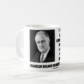 Franklin Delano Rooseveltの保守主義者の自由主義者 コーヒーマグカップ (正面左)
