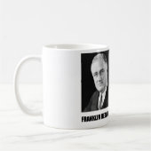 Franklin Delano Rooseveltの保守主義者の自由主義者 コーヒーマグカップ (左)