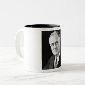 Franklin Delano Roosevelt ツートーンマグカップ (正面左)