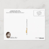 Franklin Pierce – 第14期米国大統領 ポストカード (裏面)