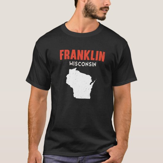 Franklin USA State America Travel Montanan Helena Tシャツ (正面)