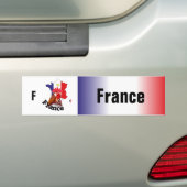 Frankreich - France Autoaufkleber バンパーステッカー (車上)