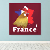 Frankreich, France, Francia Leinwand キャンバスプリント (インサイチュ (ウッドフロア))