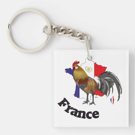 Frankreich France Francia Schlüsselanhänger キーホルダー (正面)