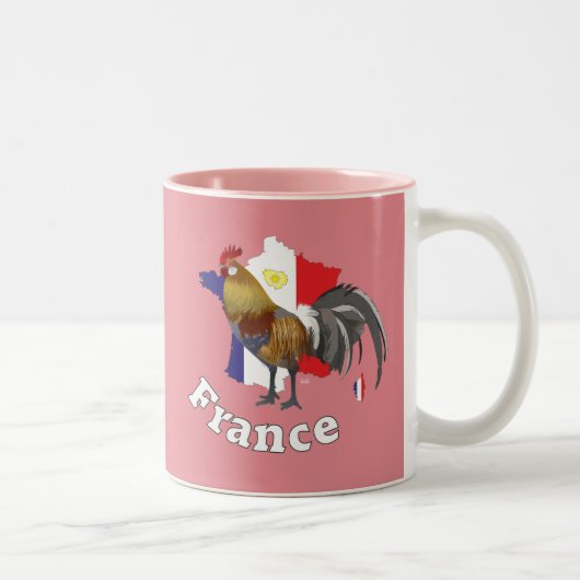 Frankreich France Francia Tasse ツートーンマグカップ (右)