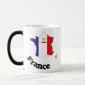 Frankreich France Francia Tasse モーフィングマグカップ (左)