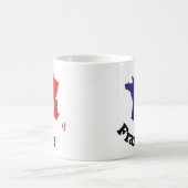 Frankreich France Francia Tasse モーフィングマグカップ (中央)