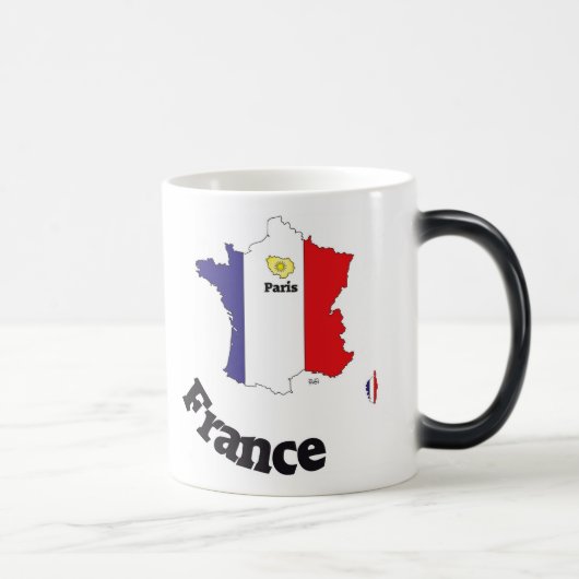 Frankreich France Francia Tasse モーフィングマグカップ (右)