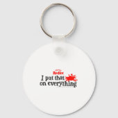 Frank's Redhot I Put That On Everything Hot Sauce  キーホルダー (正面)