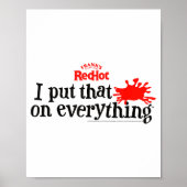 Frank's Redhot I Put That On Everything Hot Sauce  ポスター (正面)
