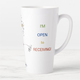 'Frannie' – 受信ラテマグカップを開く カフェラテマグ