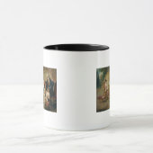 Franqueville家族1711年 マグカップ (中央)