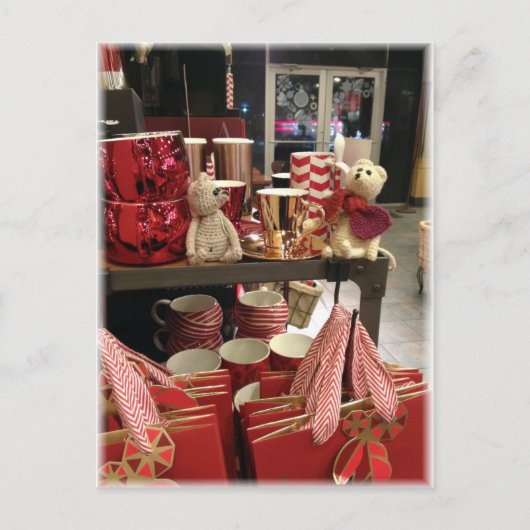 FransciousおよびLennartChristmasの喫茶店 シーズンポストカード (正面)