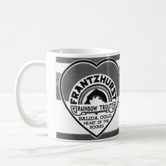 Frantzhurstのニジマス コーヒーマグカップ (左)