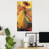 Franz Dvorak - Angel of the Birds - 1910 ポスター (ホームオフィス)