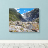 Franz Josef Glacier（ニュージーランド） キャンバスプリント (インサイチュ (ウッドフロア))