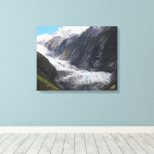 Franz Josef Glacier（ニュージーランド） キャンバスプリント (インサイチュ (ウッドフロア))