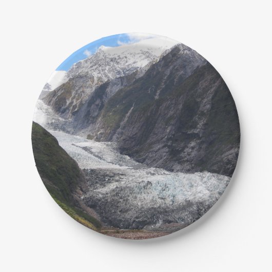 Franz Josef Glacier(ニュージーランド) ペーパープレート (正面)
